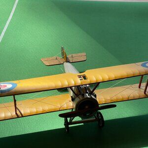 Model Airplane 1919 F2 Bristol balsa wood 15" wing span